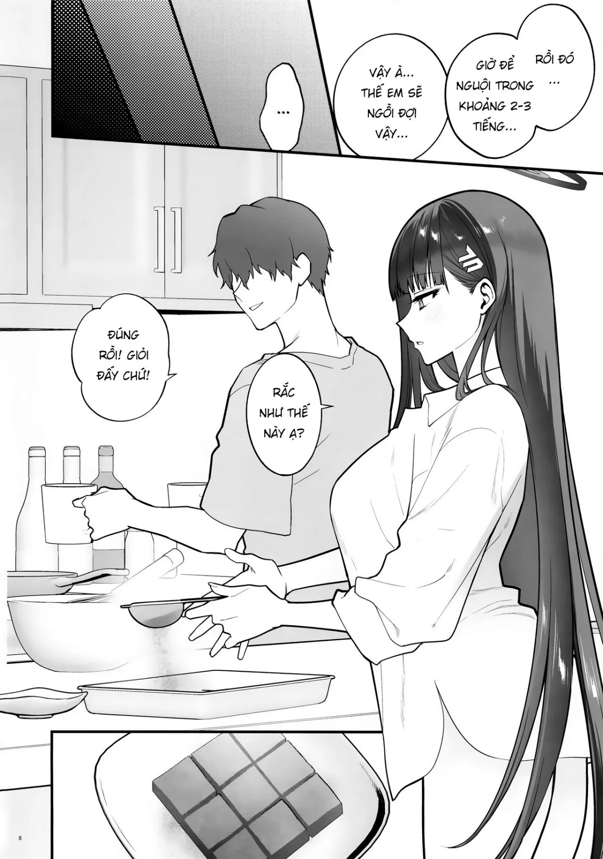 HentaiVN.net - Ảnh 9 - Kem và Socola [CHOCOLATE & CREAM] - Oneshot
