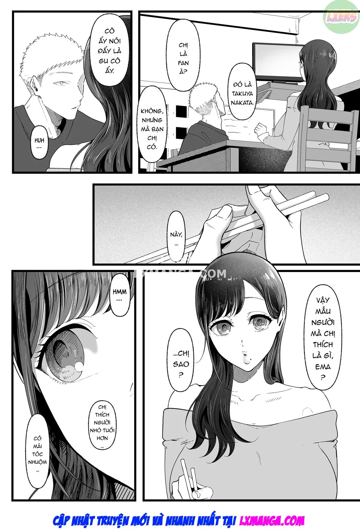 HentaiVN.net - Ảnh 59 - Ema Amatoro Bijo Ni Taberarete - Chap 2 -Sweet Seduction-