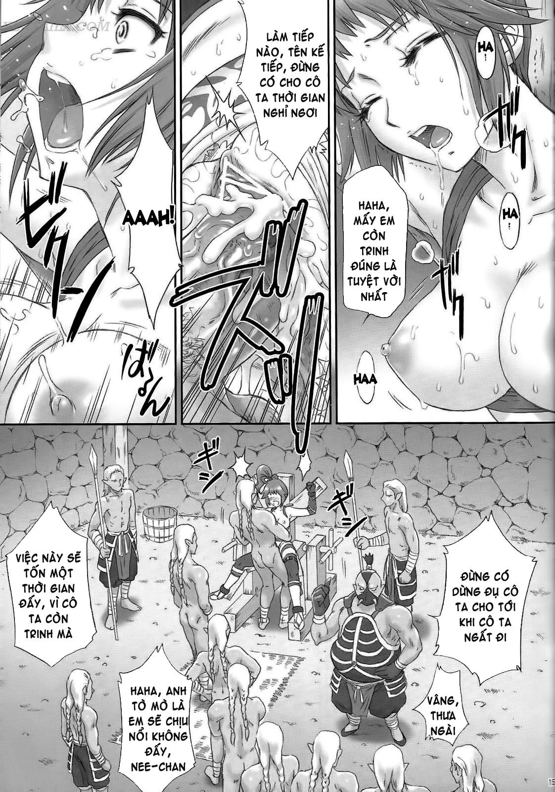 HentaiVN.net - Ảnh 15 - Pitiful Kunoichi [Kunoichi Muzan; Kunoichi Muzan | Pitiful Kunoichi] - Oneshot