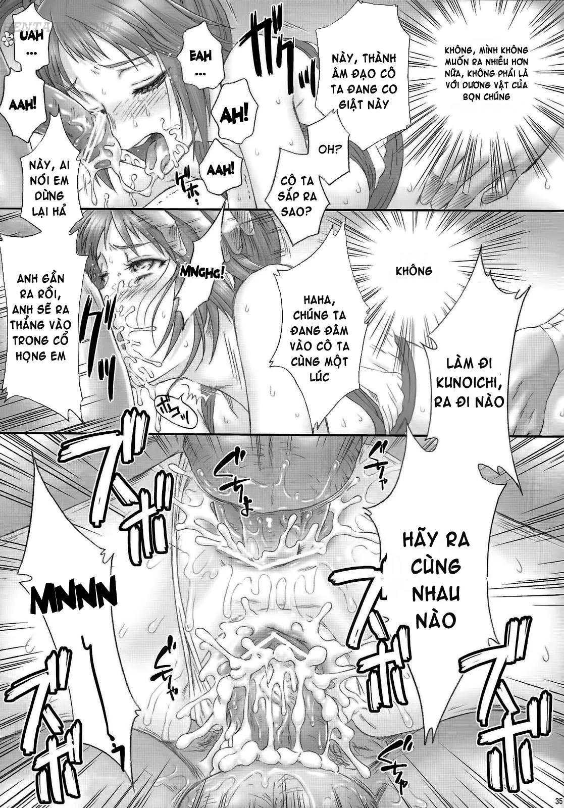 HentaiVN.net - Ảnh 35 - Pitiful Kunoichi [Kunoichi Muzan; Kunoichi Muzan | Pitiful Kunoichi] - Oneshot