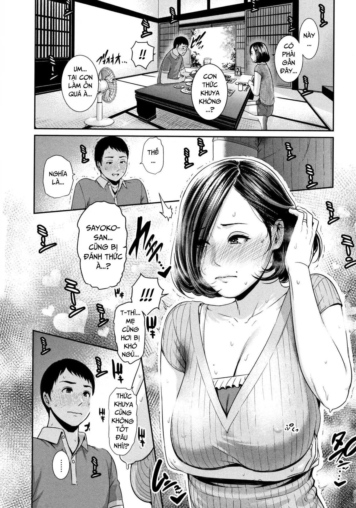 HentaiVN.net - Ảnh 9 - Mayonaka No Haha - Chap 1