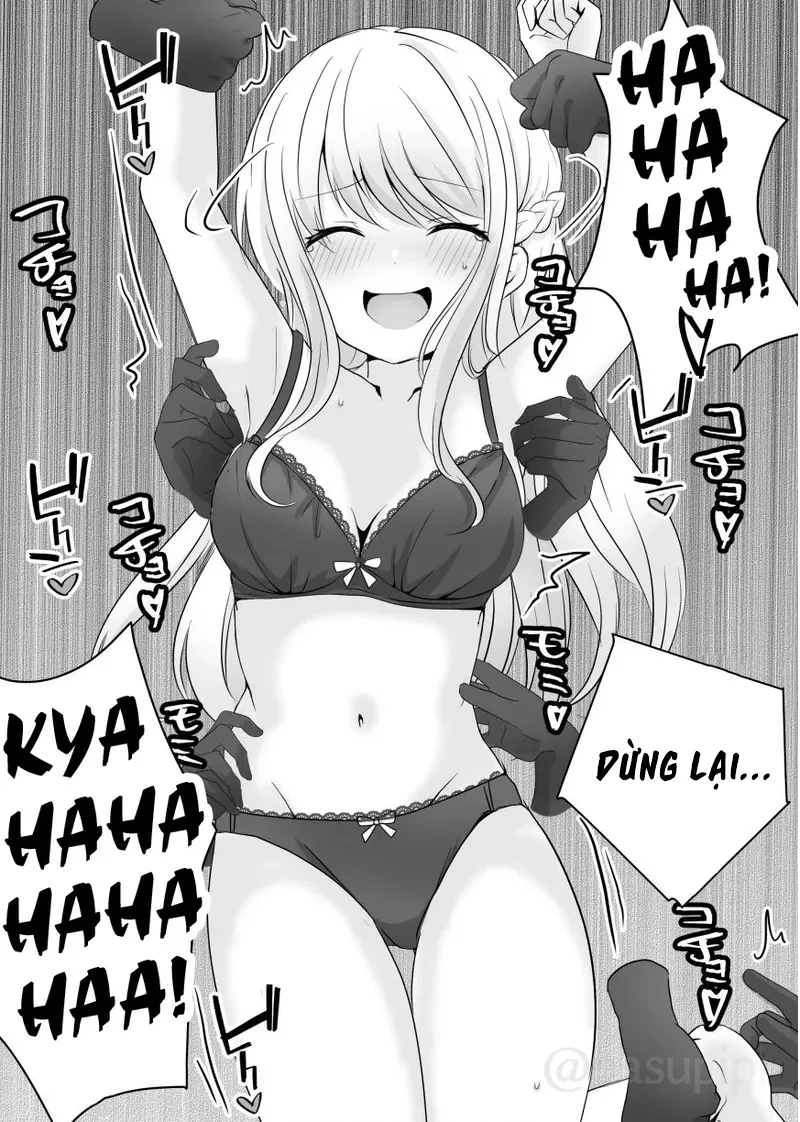 HentaiVN.net - Ảnh 11 - Câu chuyện về Elle bị linh hồn ác nhập và bắt nạt Lily - Oneshot
