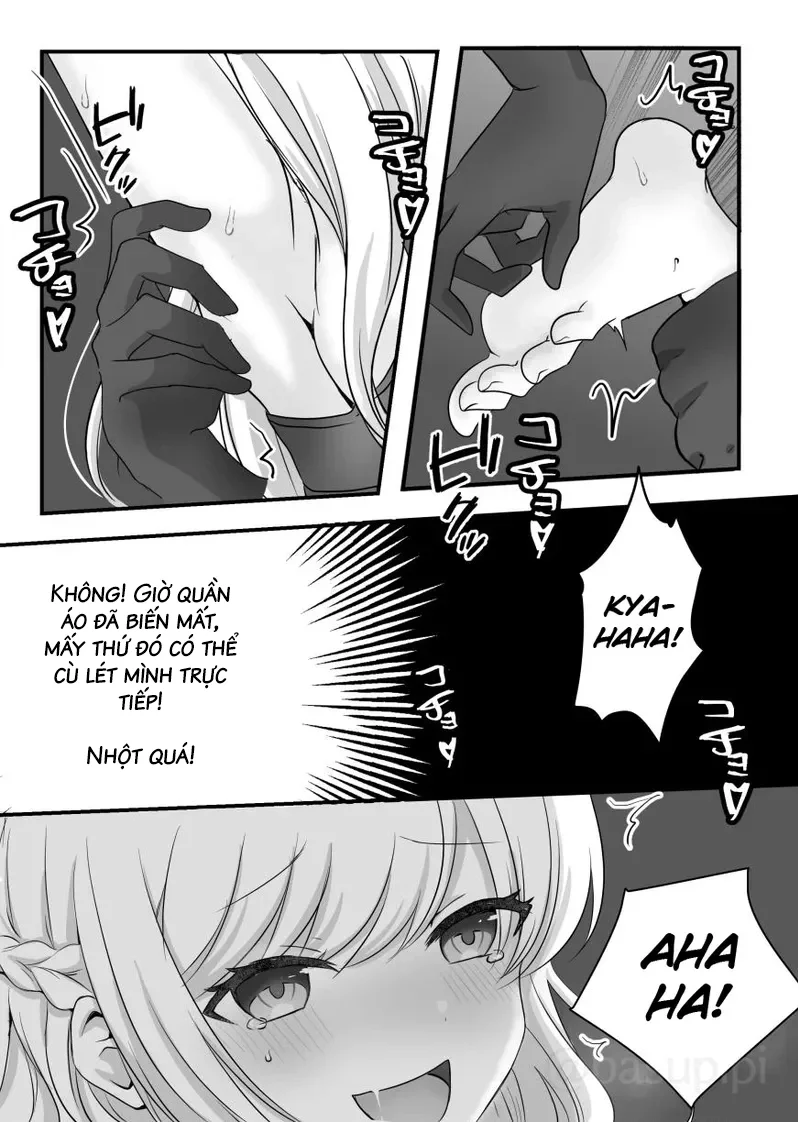 HentaiVN.net - Ảnh 12 - Câu chuyện về Elle bị linh hồn ác nhập và bắt nạt Lily - Oneshot