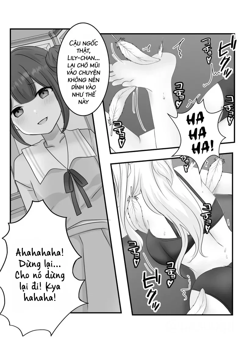 HentaiVN.net - Ảnh 15 - Câu chuyện về Elle bị linh hồn ác nhập và bắt nạt Lily - Oneshot