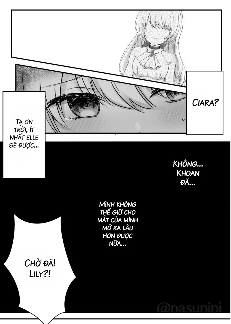 HentaiVN.net - Ảnh 20 - Câu chuyện về Elle bị linh hồn ác nhập và bắt nạt Lily - Oneshot