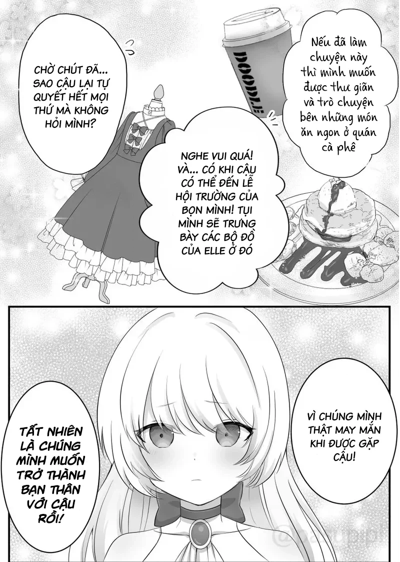 HentaiVN.net - Ảnh 24 - Câu chuyện về Elle bị linh hồn ác nhập và bắt nạt Lily - Oneshot