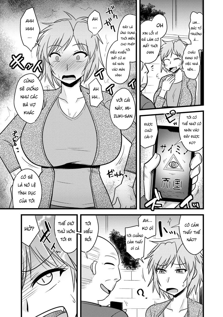 HentaiVN.net - Ảnh 7 - Thôi miên cô vợ thằng hàng xóm [Yankee Tsuma no Honne to Tatemae] - Oneshot