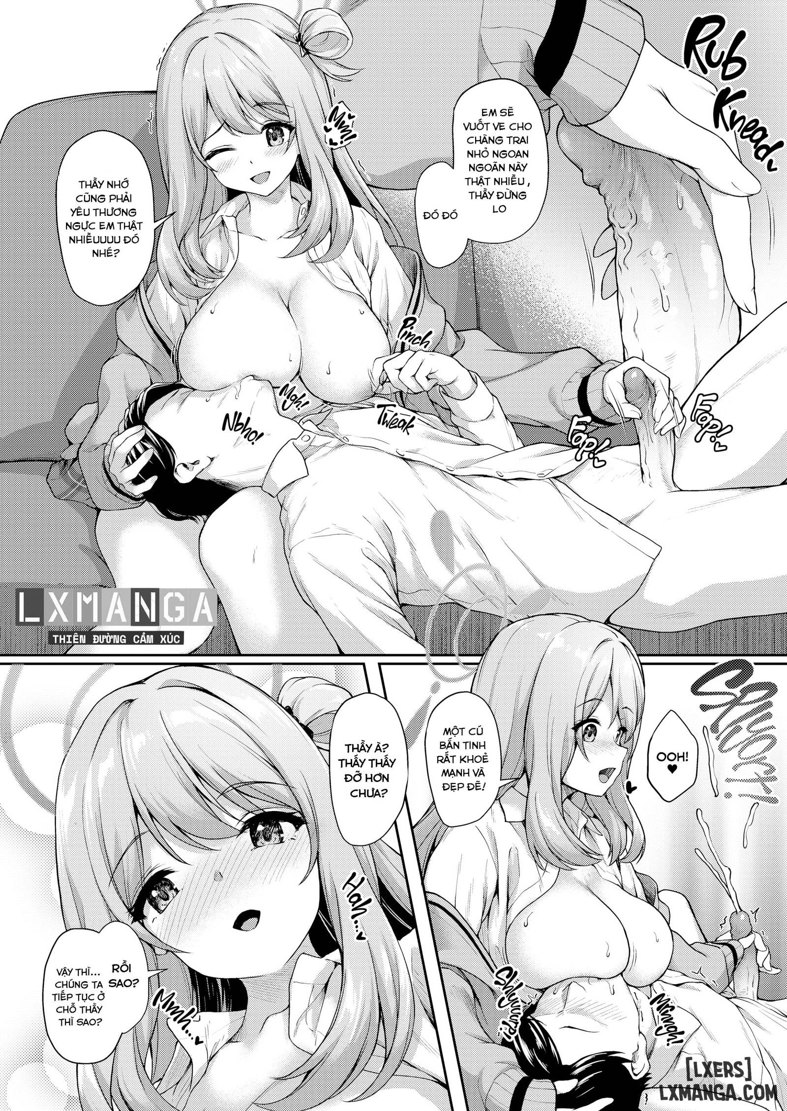 HentaiVN.net - Ảnh 15 - You Must Be Tired, Right, Sensei - Oneshot