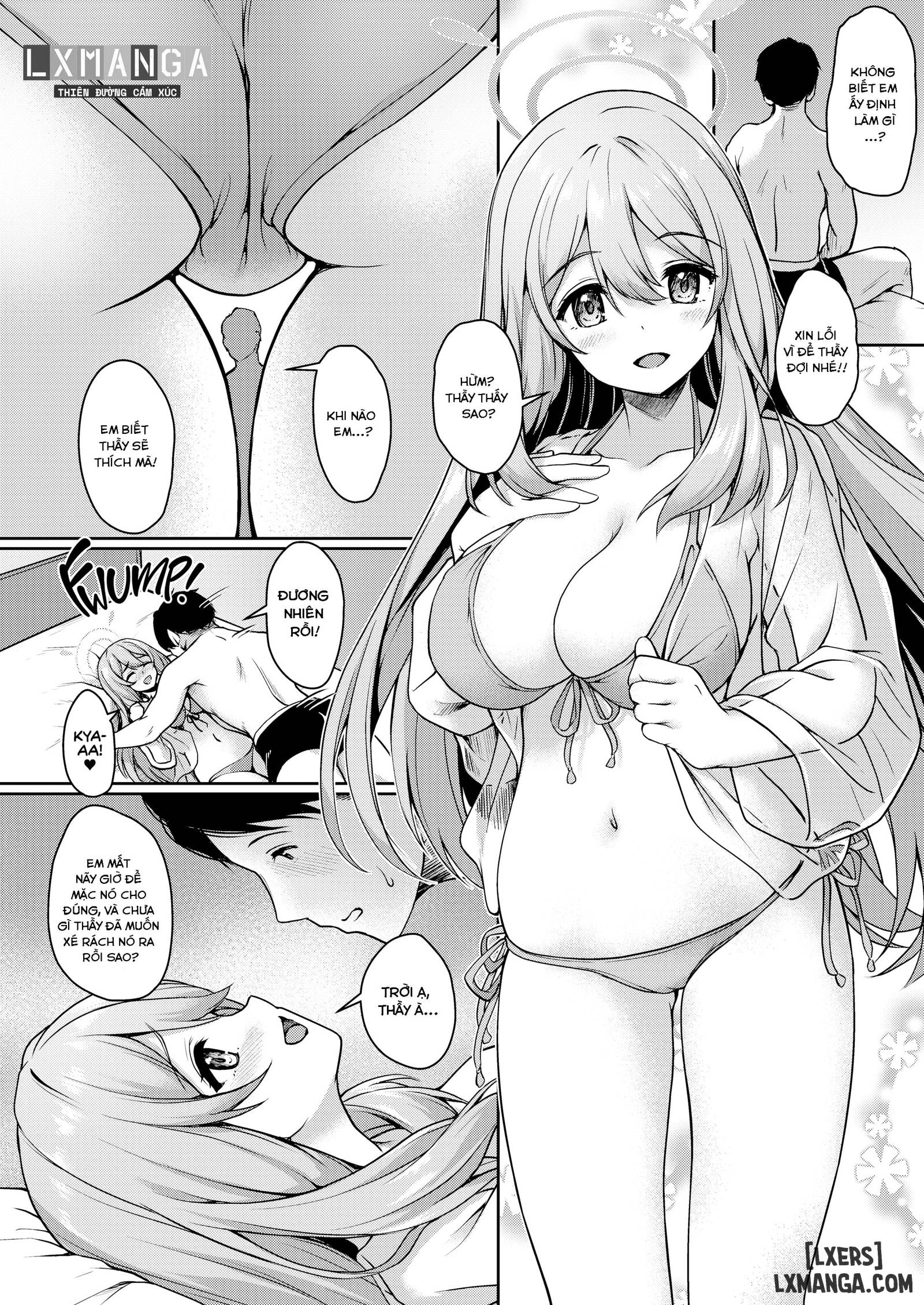 HentaiVN.net - Ảnh 21 - You Must Be Tired, Right, Sensei - Oneshot