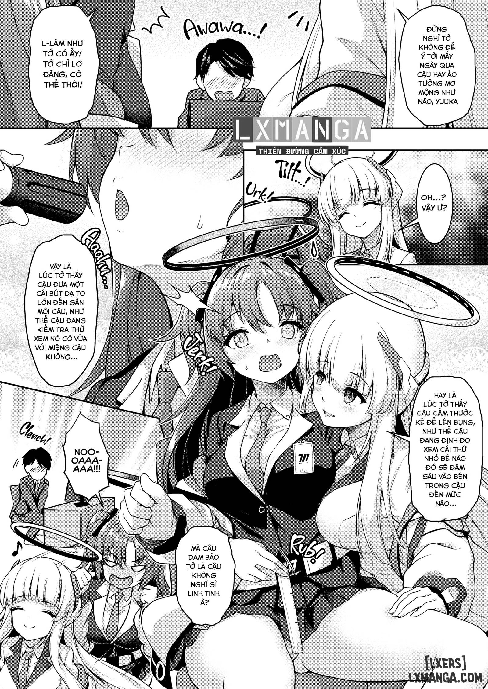 HentaiVN.net - Ảnh 5 - You Must Be Tired, Right, Sensei - Oneshot