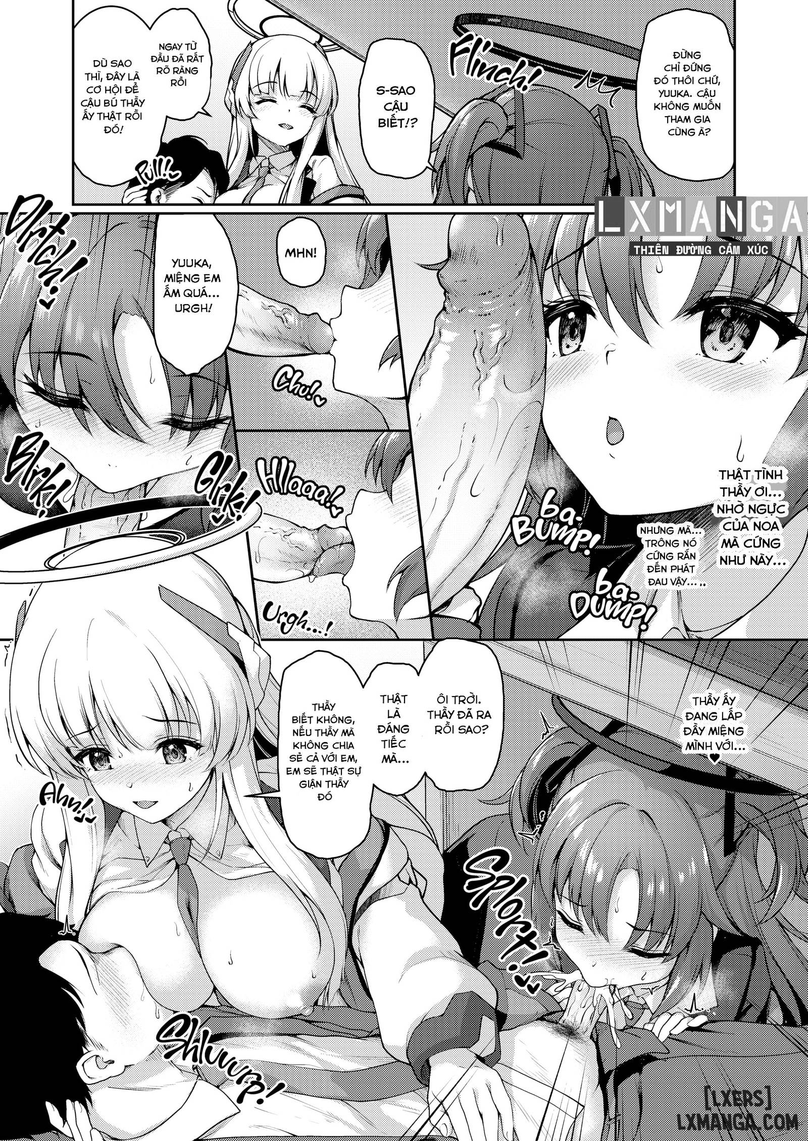 HentaiVN.net - Ảnh 7 - You Must Be Tired, Right, Sensei - Oneshot