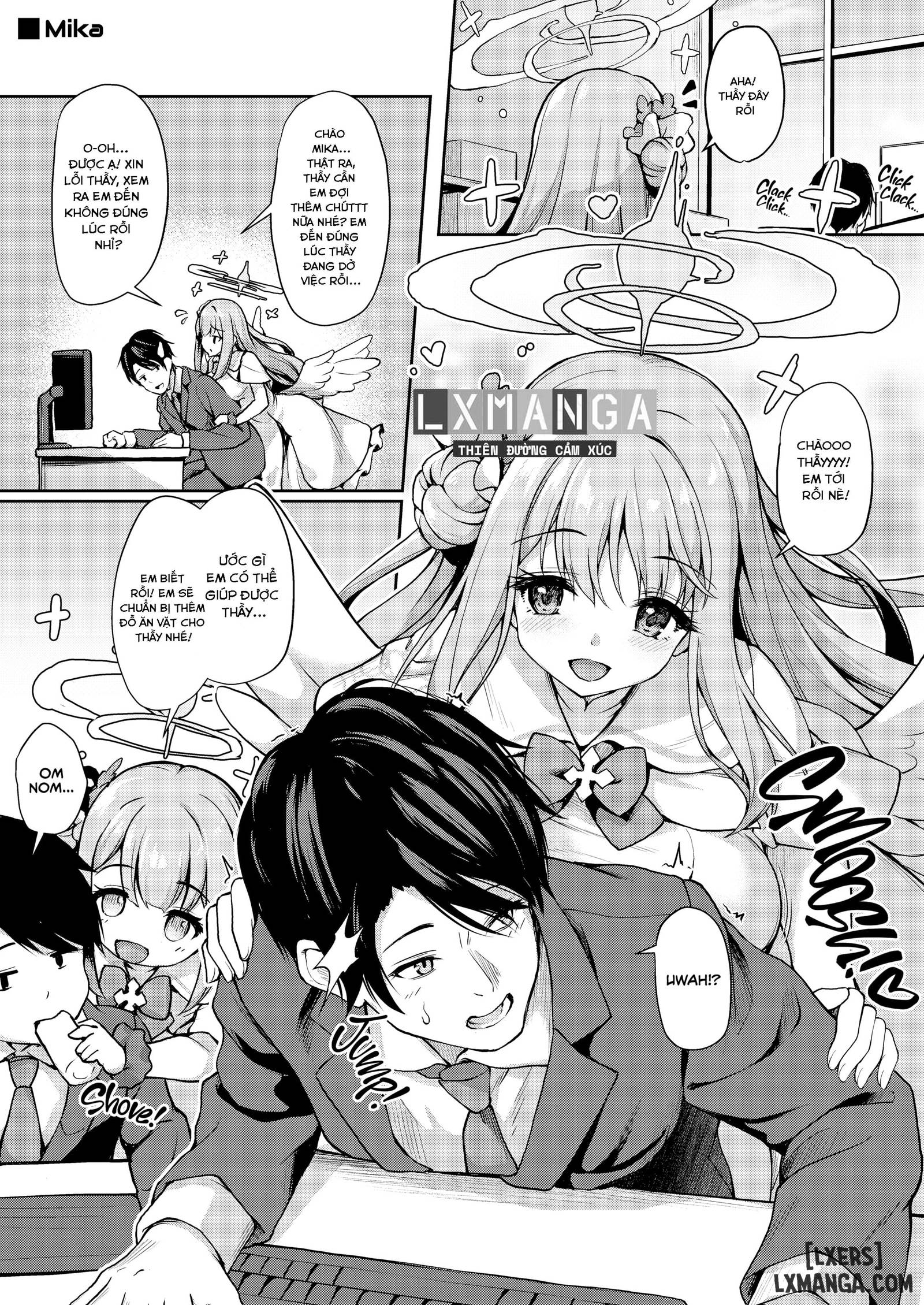 HentaiVN.net - Ảnh 8 - You Must Be Tired, Right, Sensei - Oneshot