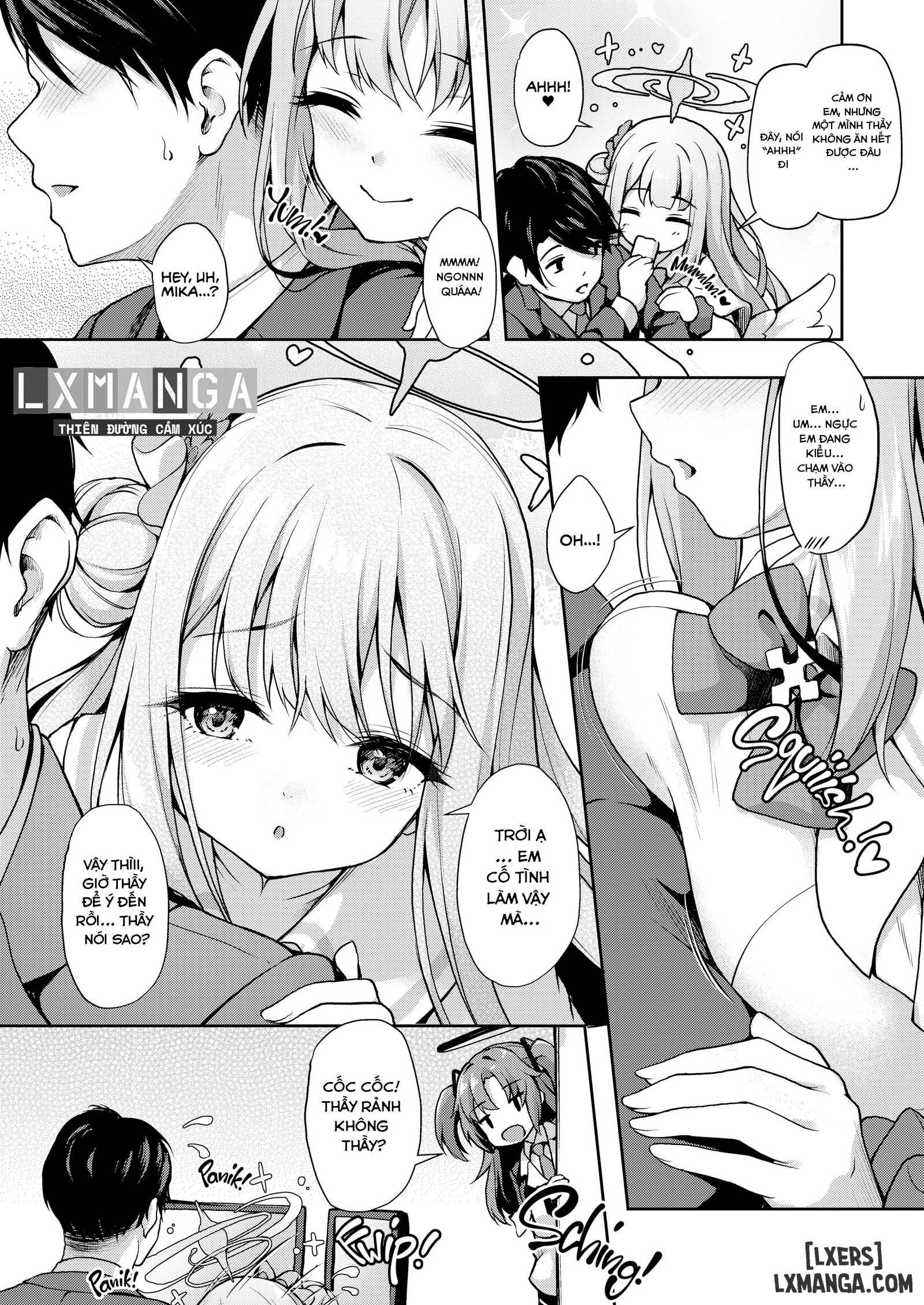 HentaiVN.net - Ảnh 9 - You Must Be Tired, Right, Sensei - Oneshot