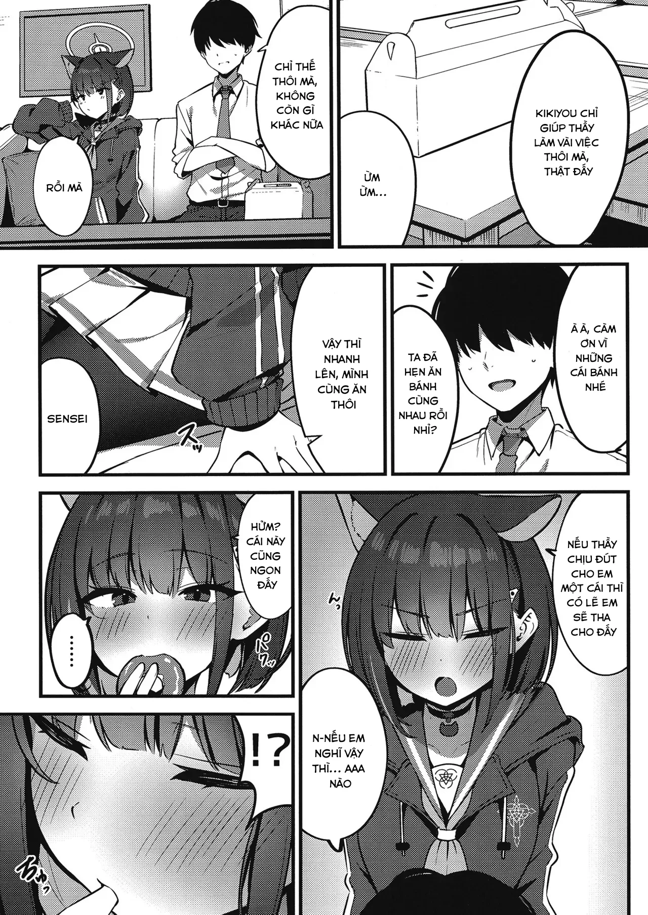 HentaiVN.net - Ảnh 3 - Sự Ghen Tị Của Kyouyama Kazusa - Oneshot