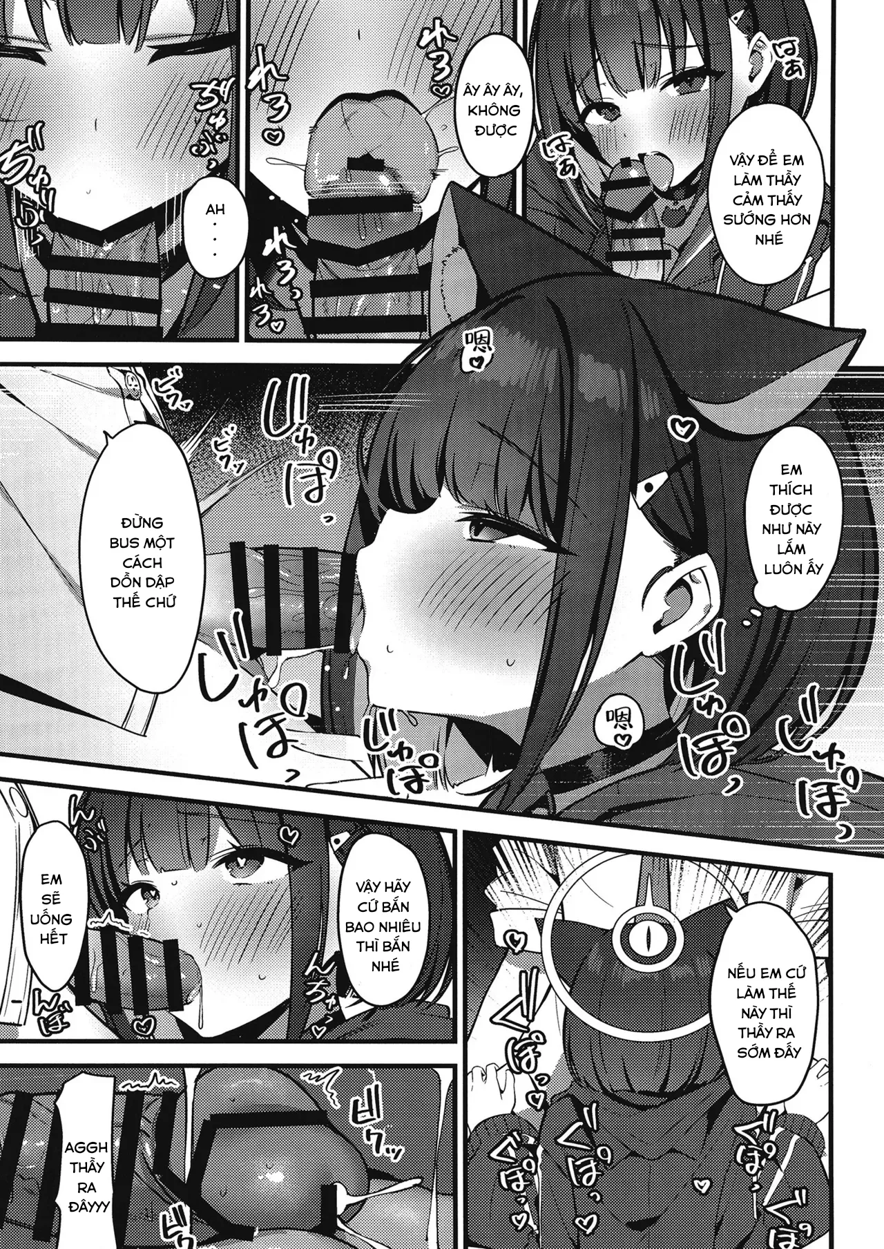 HentaiVN.net - Ảnh 6 - Sự Ghen Tị Của Kyouyama Kazusa - Oneshot