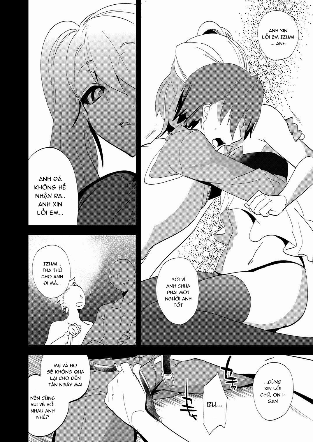 HentaiVN.net - Ảnh 19 - Onii-san nan dakara Gaman Shinasai - oneshot