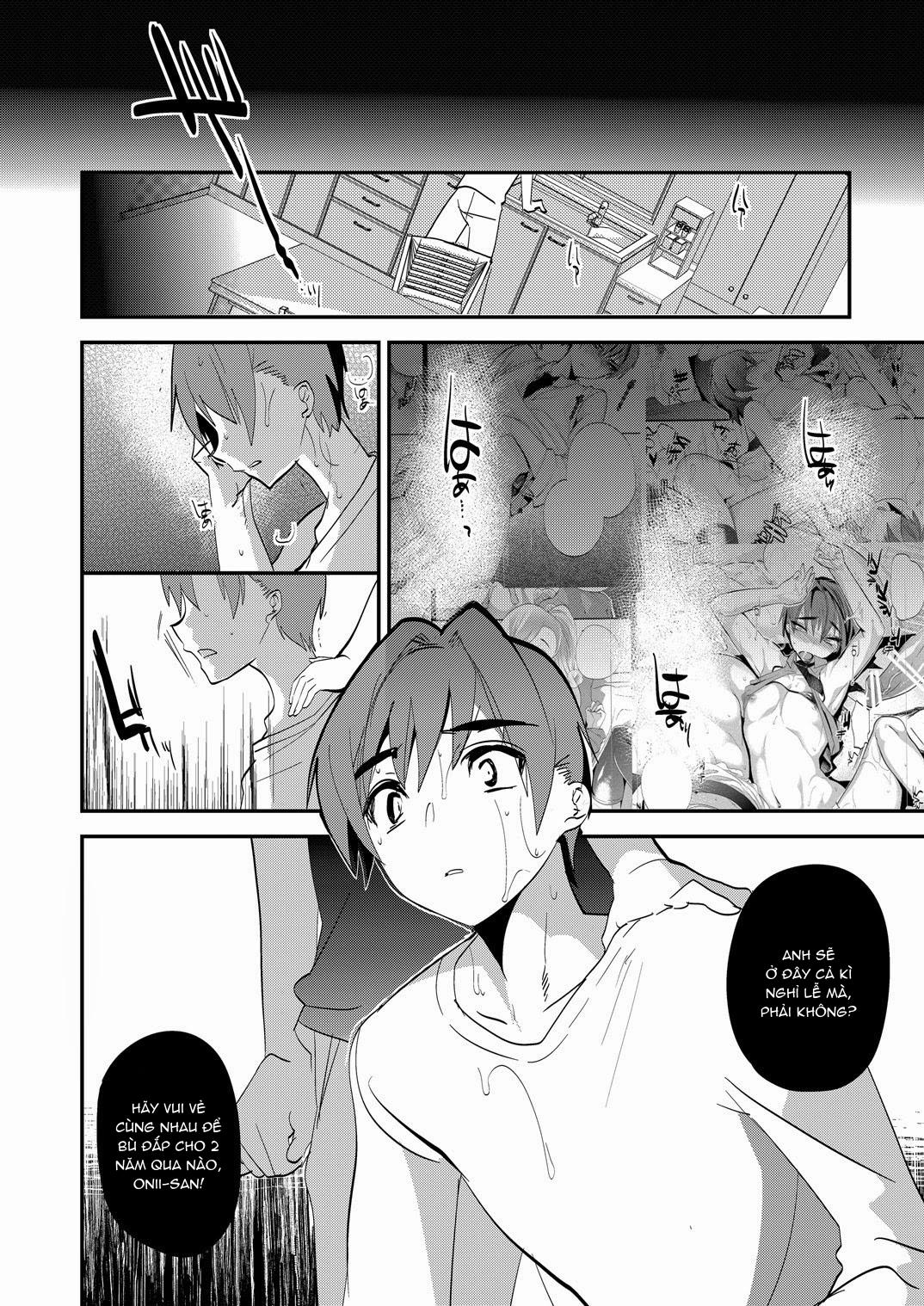 HentaiVN.net - Ảnh 35 - Onii-san nan dakara Gaman Shinasai - oneshot