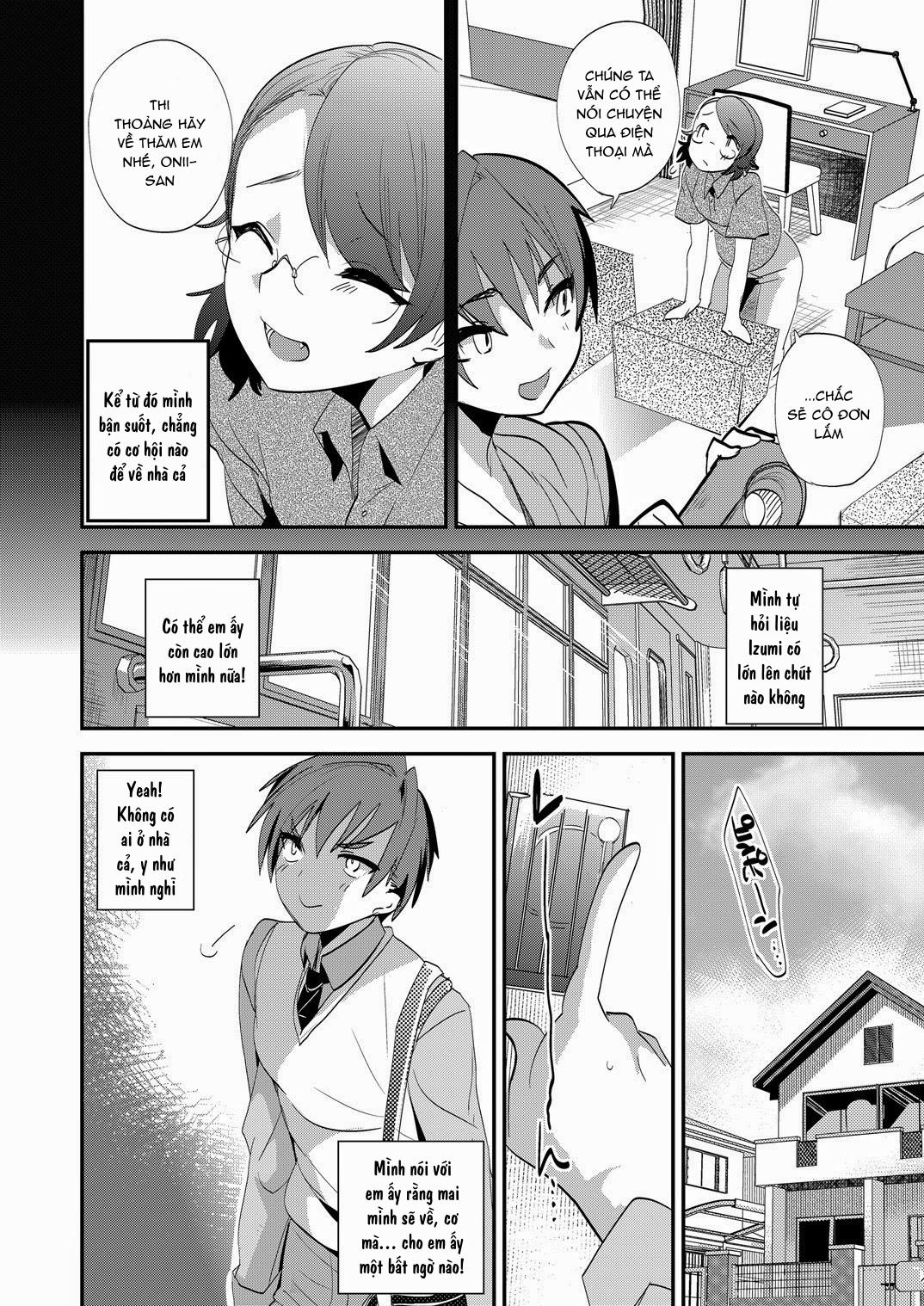 HentaiVN.net - Ảnh 9 - Onii-san nan dakara Gaman Shinasai - oneshot