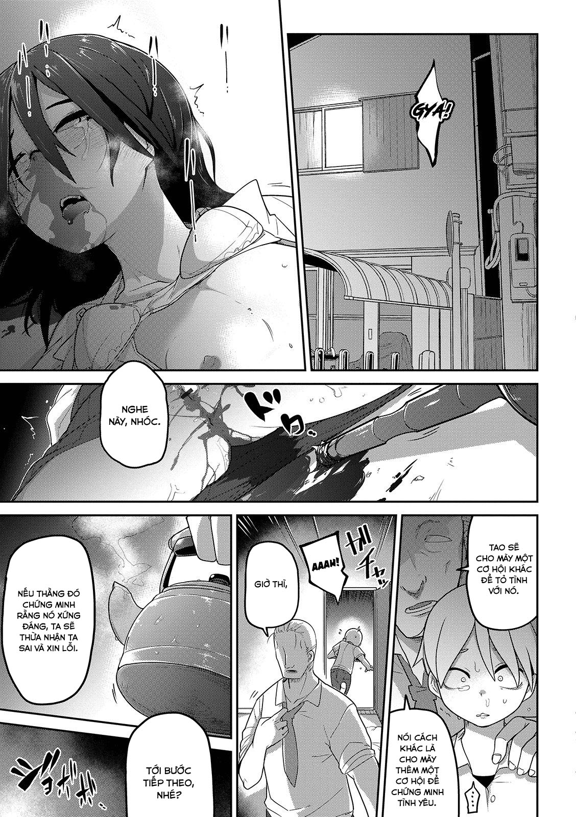 HentaiVN.net - Ảnh 26 - Ba của tớ nghiêm khắc lắm [Souiu no ni Kibishii Chichi; My Dad's Really Strict About Stuff Like That] - Oneshot nhân văn