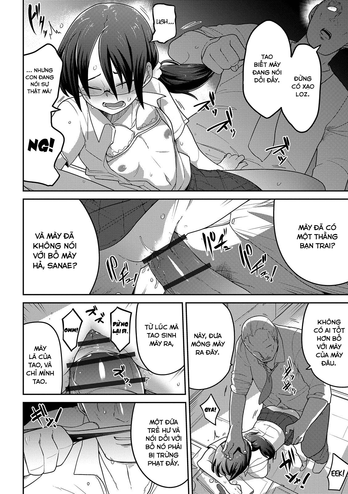HentaiVN.net - Ảnh 7 - Ba của tớ nghiêm khắc lắm [Souiu no ni Kibishii Chichi; My Dad's Really Strict About Stuff Like That] - Oneshot nhân văn
