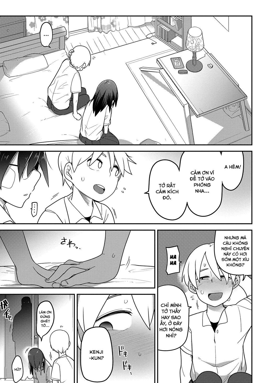 HentaiVN.net - Ảnh 10 - Ba của tớ nghiêm khắc lắm [Souiu no ni Kibishii Chichi; My Dad's Really Strict About Stuff Like That] - Oneshot nhân văn