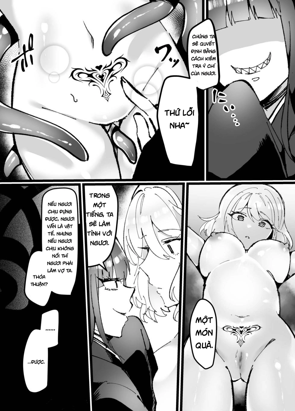 HentaiVN.net - Ảnh 12 - Sacrifice for the Evil God - Chapter 1