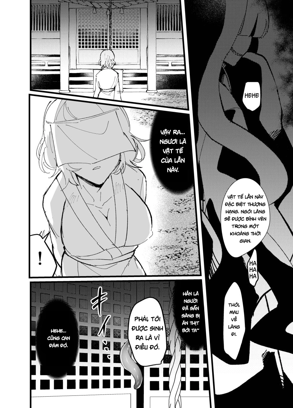 HentaiVN.net - Ảnh 6 - Sacrifice for the Evil God - Chapter 1