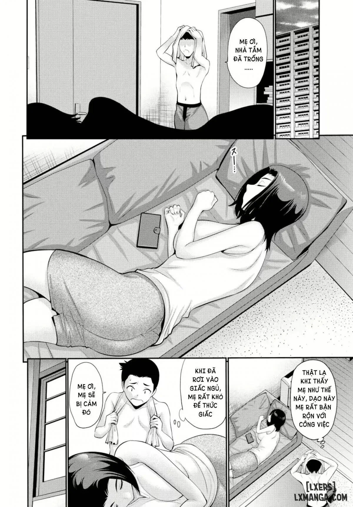 HentaiVN.net - Ảnh 3 - Okaa-san no kyousei (koe) ga kikitai zenpen - Chapter 1