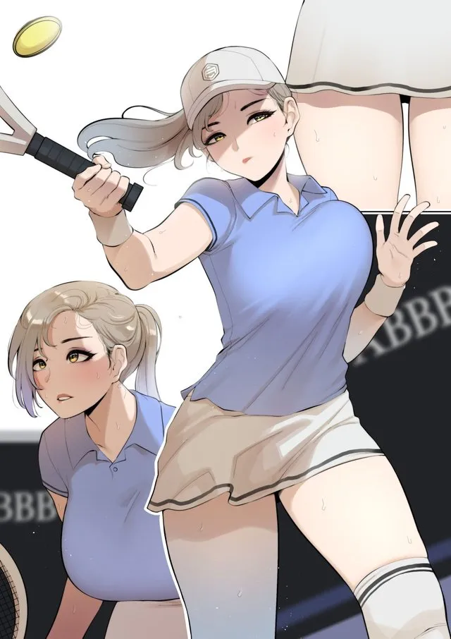 HentaiVN.net - Ảnh 7 - Chúng ta có thể chịch nếu như cưng thua chứ? - Gái Tennis