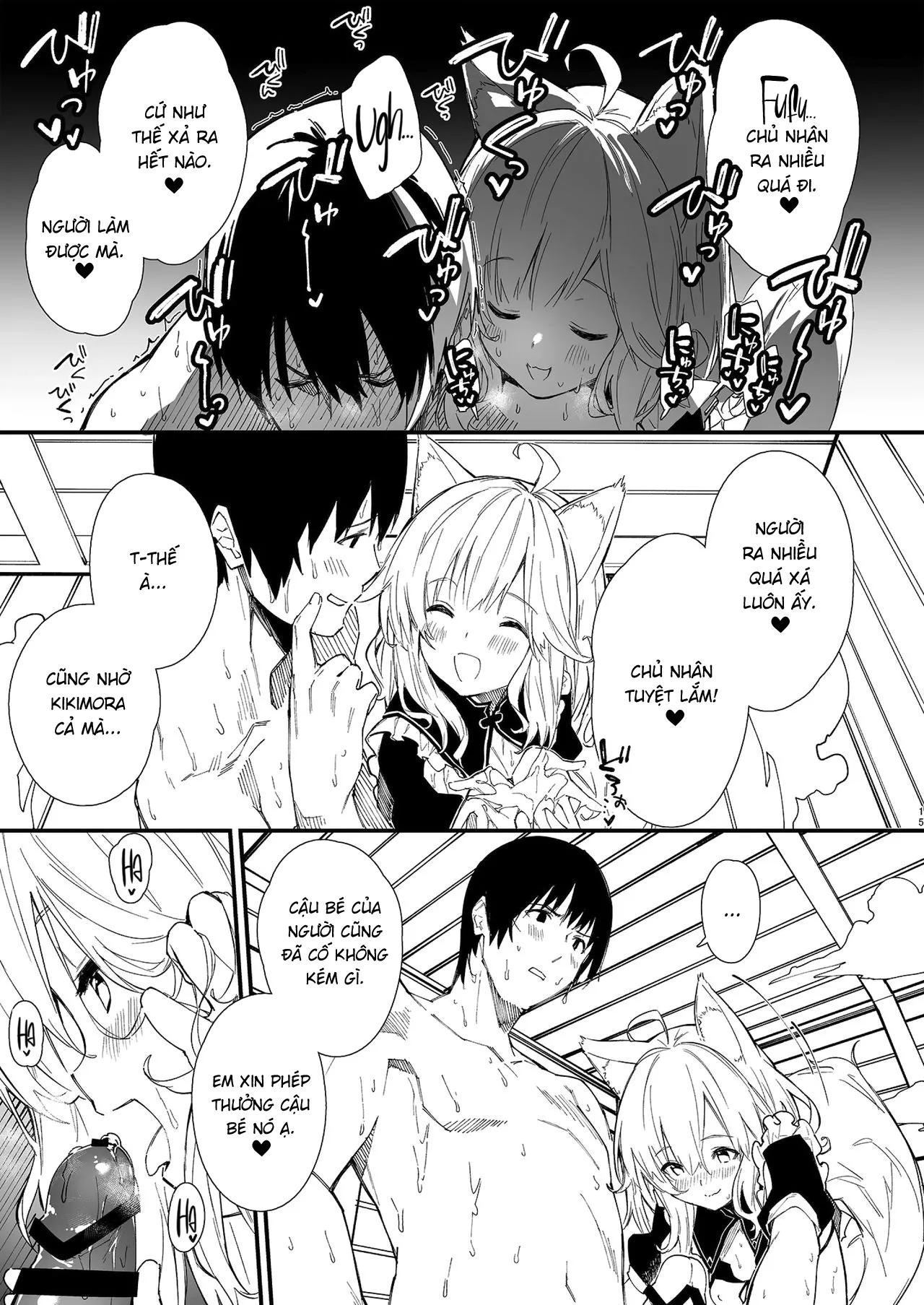 HentaiVN.net - Ảnh 13 - Sống Cùng Nàng Tai Thú [Kemomimi Maid to Ichaicha suru Hon, けもみみメイドといちゃいちゃする本] - Chương 1