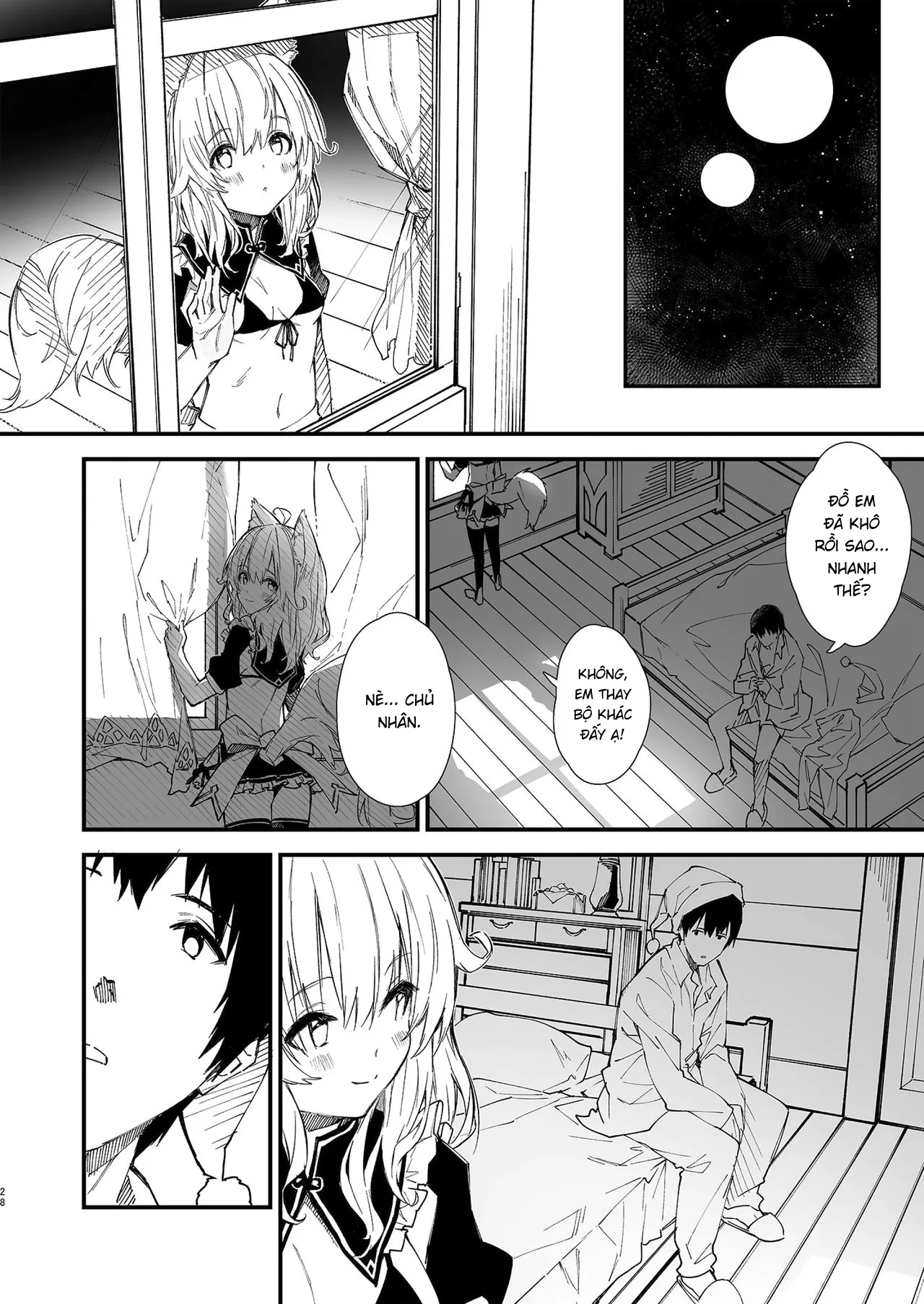 HentaiVN.net - Ảnh 26 - Sống Cùng Nàng Tai Thú [Kemomimi Maid to Ichaicha suru Hon, けもみみメイドといちゃいちゃする本] - Chương 1