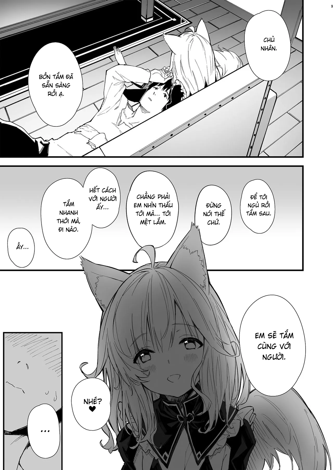 HentaiVN.net - Ảnh 7 - Sống Cùng Nàng Tai Thú [Kemomimi Maid to Ichaicha suru Hon, けもみみメイドといちゃいちゃする本] - Chương 1