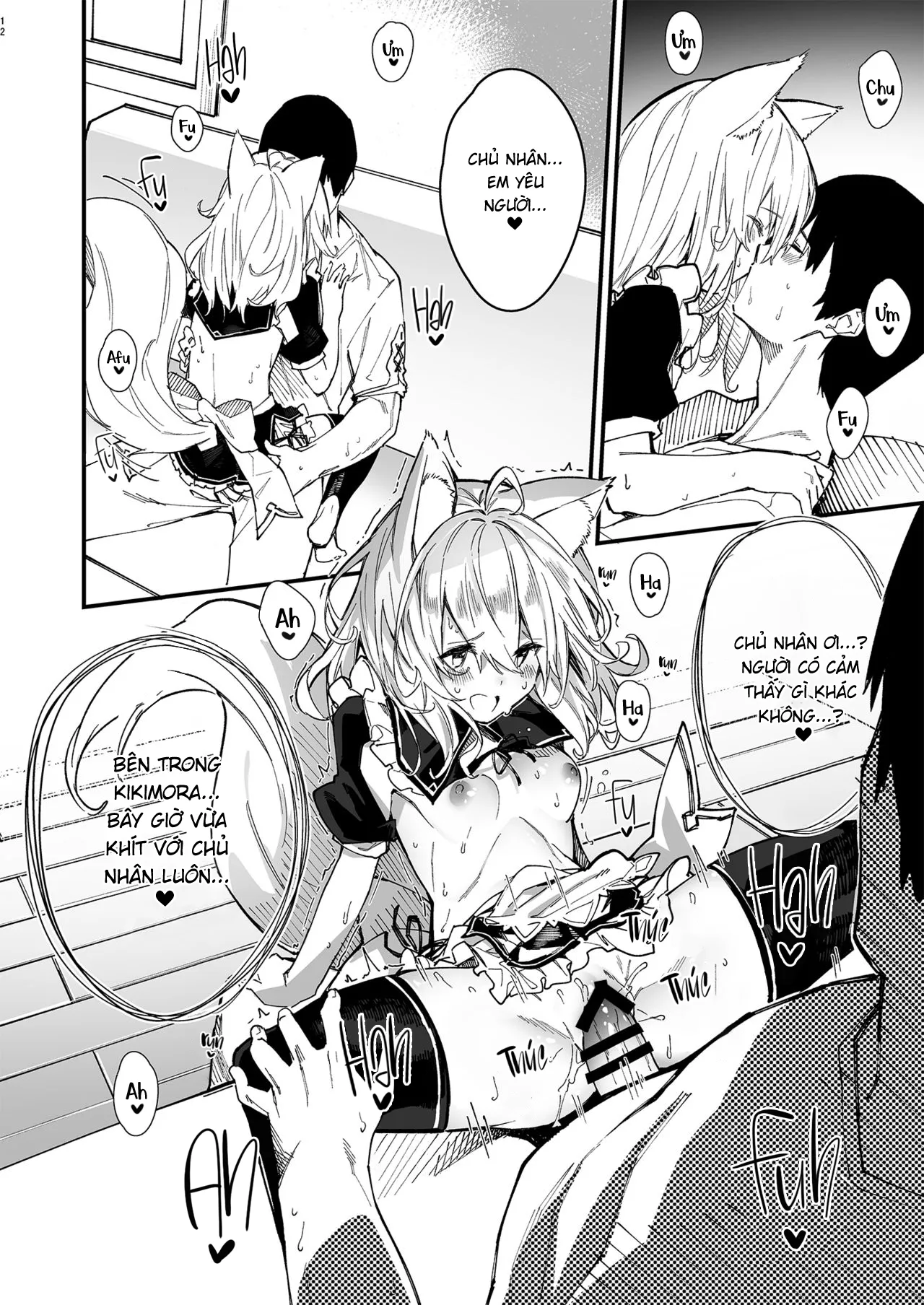 HentaiVN.net - Ảnh 10 - Sống Cùng Nàng Tai Thú [Kemomimi Maid to Ichaicha suru Hon, けもみみメイドといちゃいちゃする本] - Chương 2