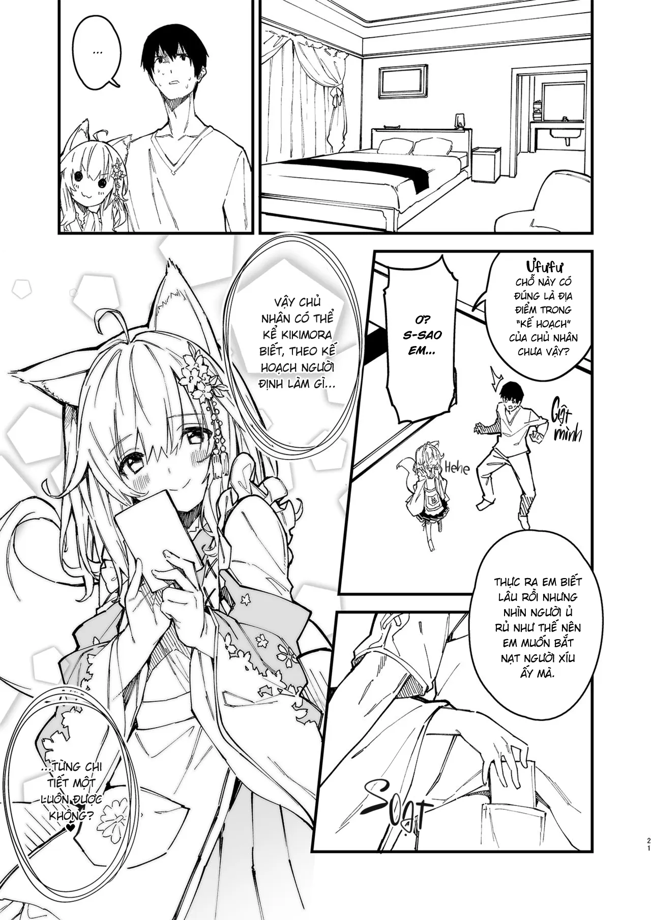HentaiVN.net - Ảnh 19 - Sống Cùng Nàng Tai Thú [Kemomimi Maid to Ichaicha suru Hon, けもみみメイドといちゃいちゃする本] - Chương 2