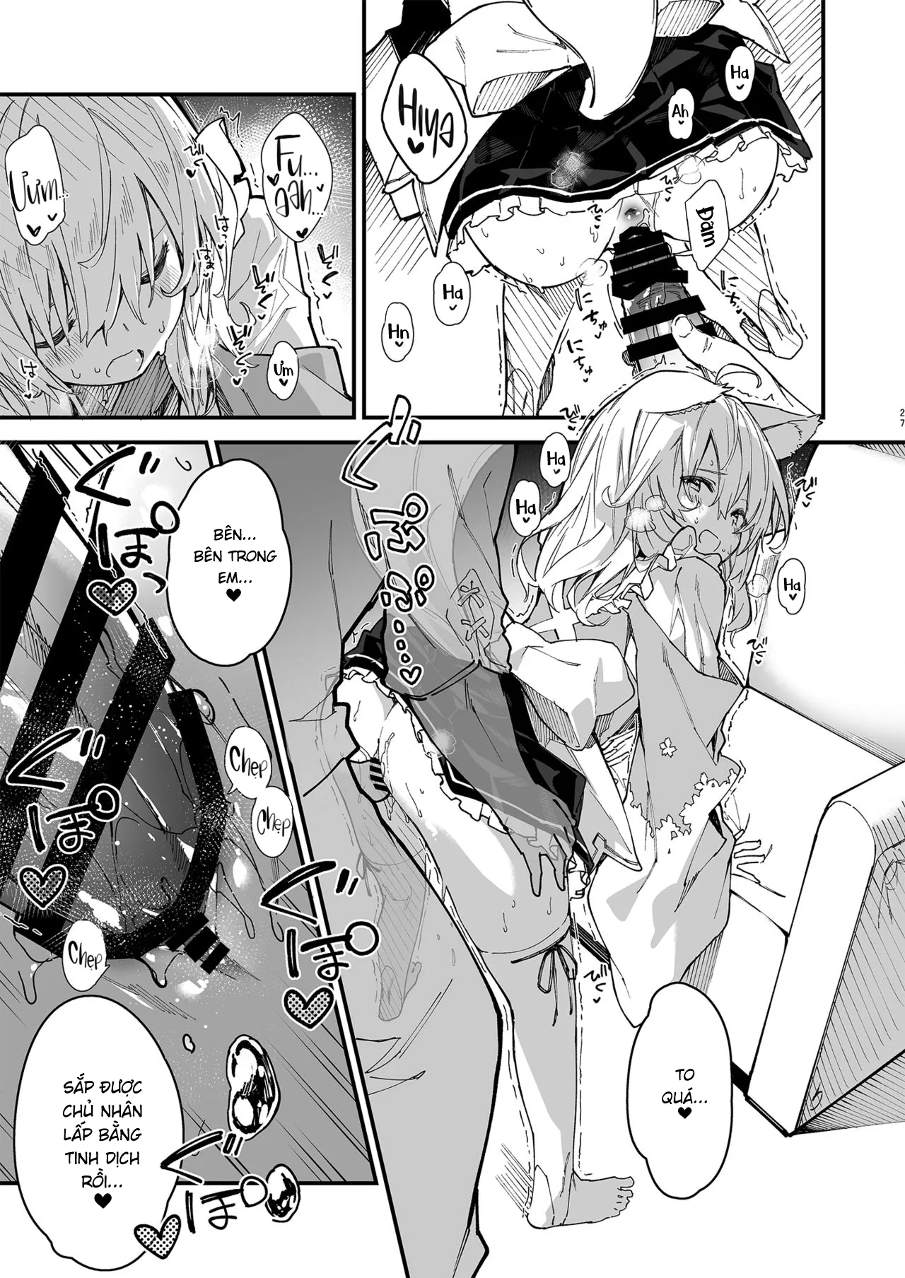 HentaiVN.net - Ảnh 25 - Sống Cùng Nàng Tai Thú [Kemomimi Maid to Ichaicha suru Hon, けもみみメイドといちゃいちゃする本] - Chương 2