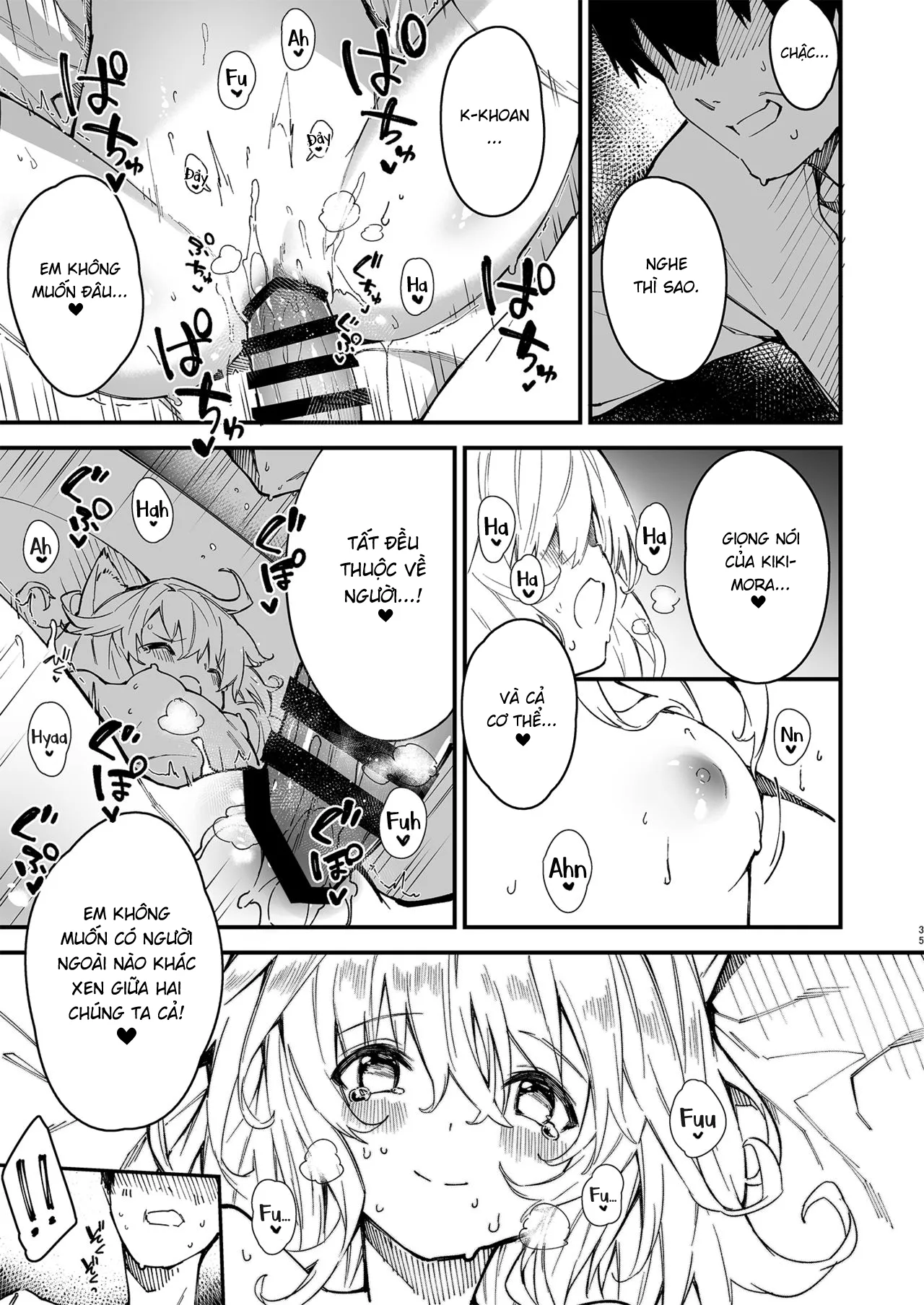 HentaiVN.net - Ảnh 33 - Sống Cùng Nàng Tai Thú [Kemomimi Maid to Ichaicha suru Hon, けもみみメイドといちゃいちゃする本] - Chương 2