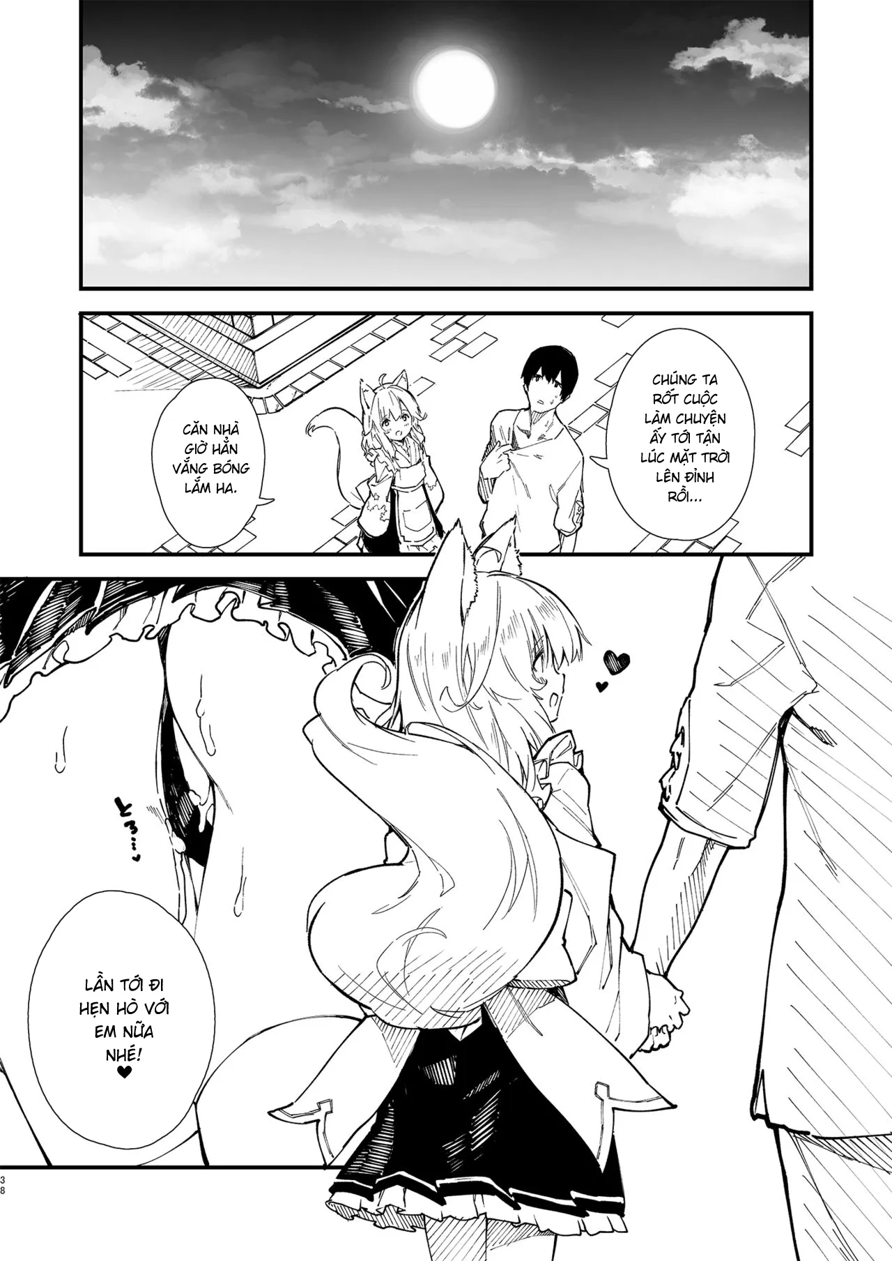 HentaiVN.net - Ảnh 36 - Sống Cùng Nàng Tai Thú [Kemomimi Maid to Ichaicha suru Hon, けもみみメイドといちゃいちゃする本] - Chương 2