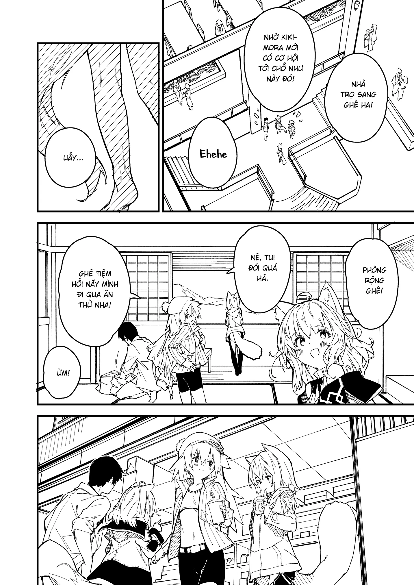 HentaiVN.net - Ảnh 6 - Sống Cùng Nàng Tai Thú [Kemomimi Maid to Ichaicha suru Hon, けもみみメイドといちゃいちゃする本] - Ngoại truyện 1