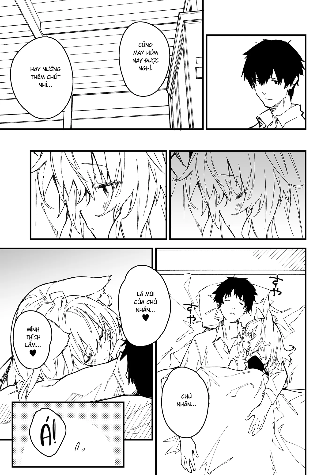 HentaiVN.net - Ảnh 5 - Sống Cùng Nàng Tai Thú [Kemomimi Maid to Ichaicha suru Hon, けもみみメイドといちゃいちゃする本] - Ngoại truyện 2