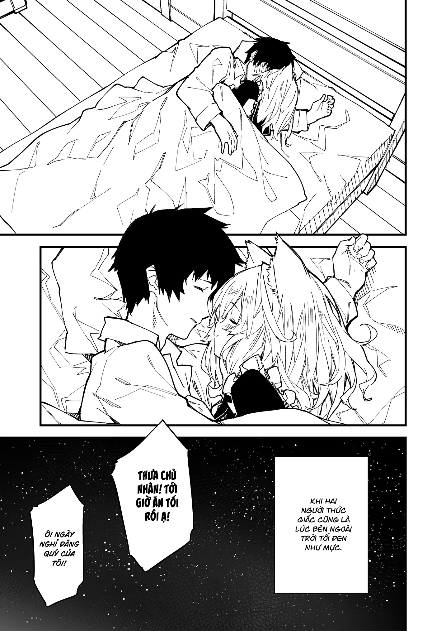 HentaiVN.net - Ảnh 7 - Sống Cùng Nàng Tai Thú [Kemomimi Maid to Ichaicha suru Hon, けもみみメイドといちゃいちゃする本] - Ngoại truyện 2