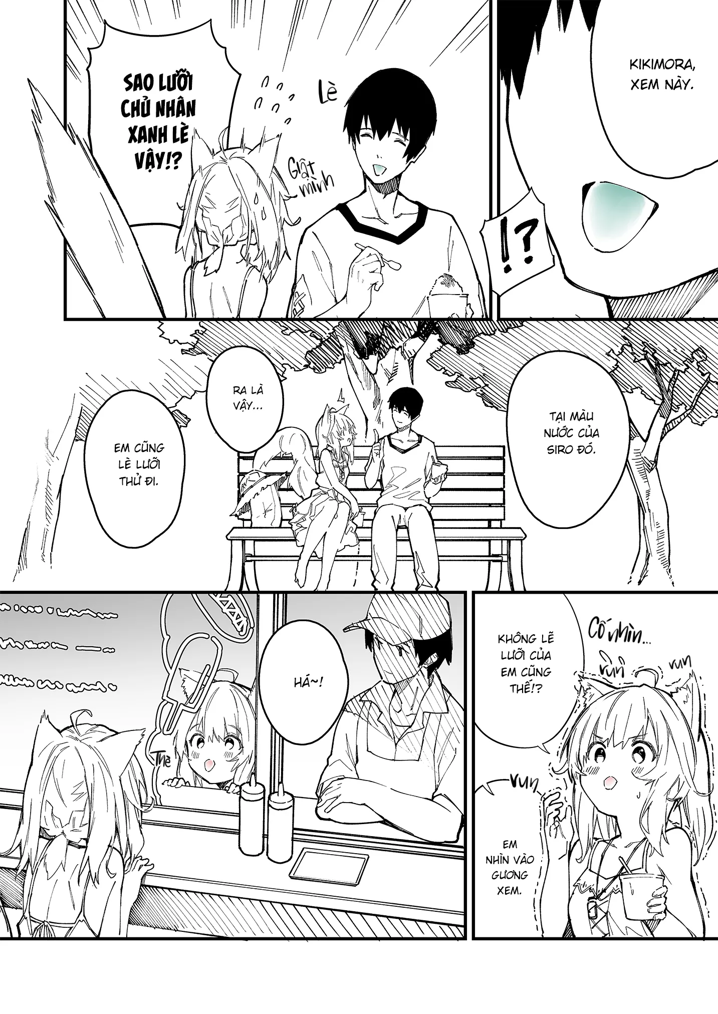 HentaiVN.net - Ảnh 4 - Sống Cùng Nàng Tai Thú [Kemomimi Maid to Ichaicha suru Hon, けもみみメイドといちゃいちゃする本] - Ngoại truyện 3