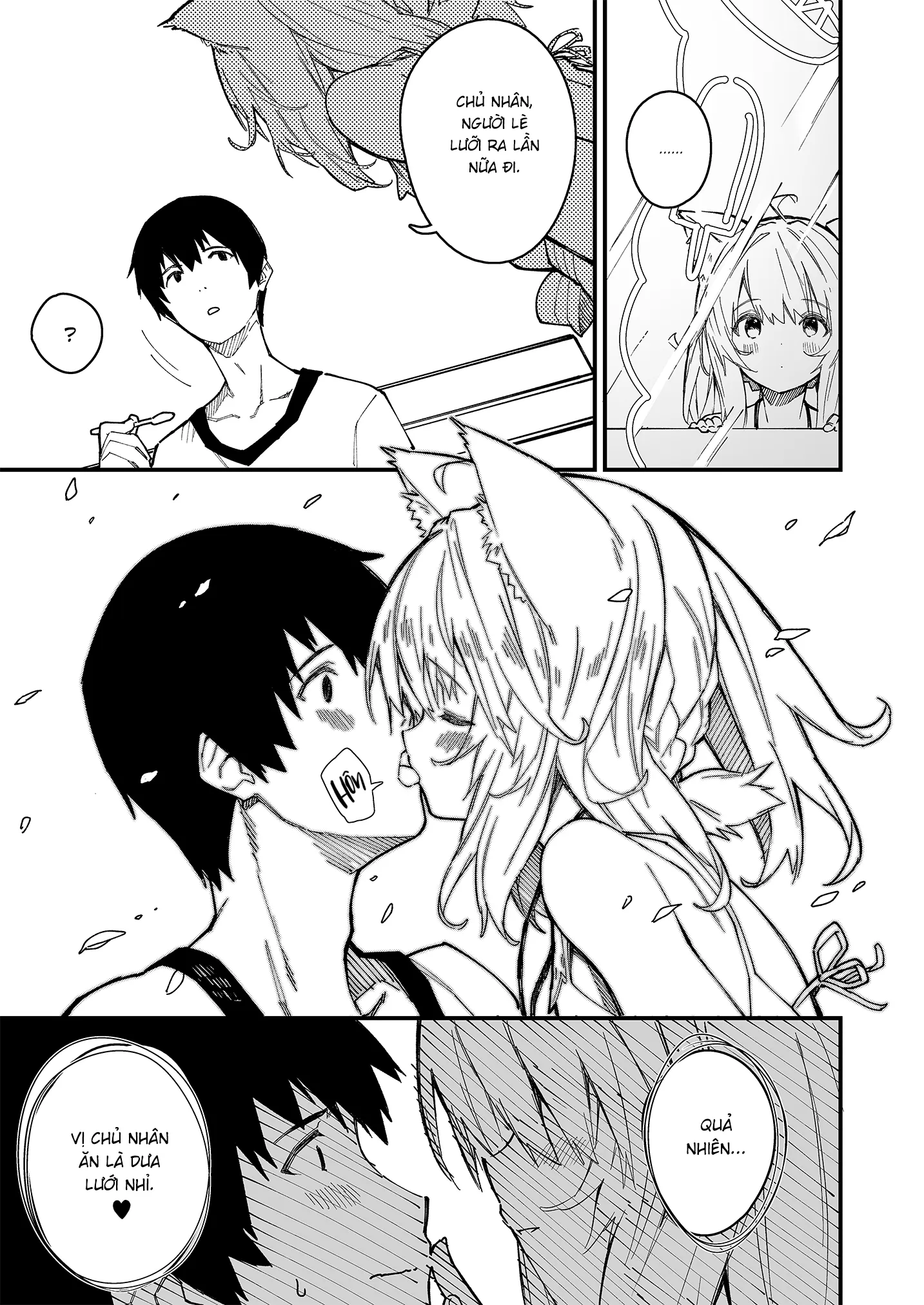 HentaiVN.net - Ảnh 5 - Sống Cùng Nàng Tai Thú [Kemomimi Maid to Ichaicha suru Hon, けもみみメイドといちゃいちゃする本] - Ngoại truyện 3