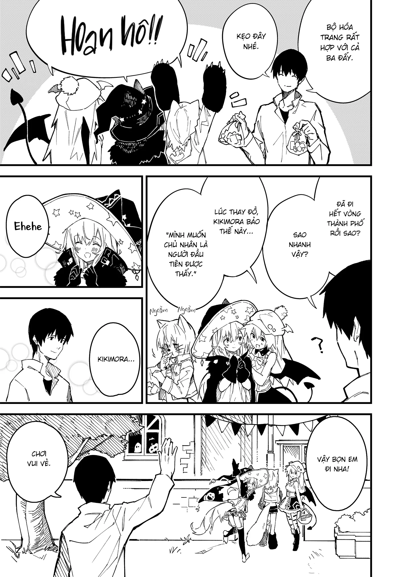 HentaiVN.net - Ảnh 3 - Sống Cùng Nàng Tai Thú [Kemomimi Maid to Ichaicha suru Hon, けもみみメイドといちゃいちゃする本] - Ngoại truyện 4