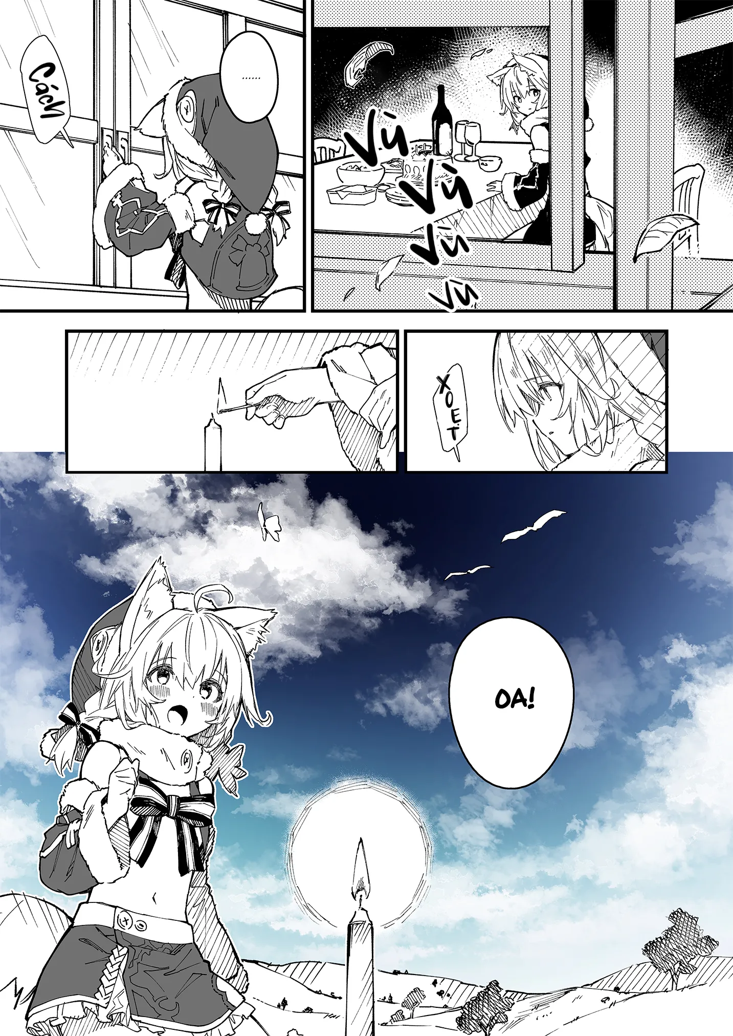 HentaiVN.net - Ảnh 5 - Sống Cùng Nàng Tai Thú [Kemomimi Maid to Ichaicha suru Hon, けもみみメイドといちゃいちゃする本] - Ngoại truyện 5