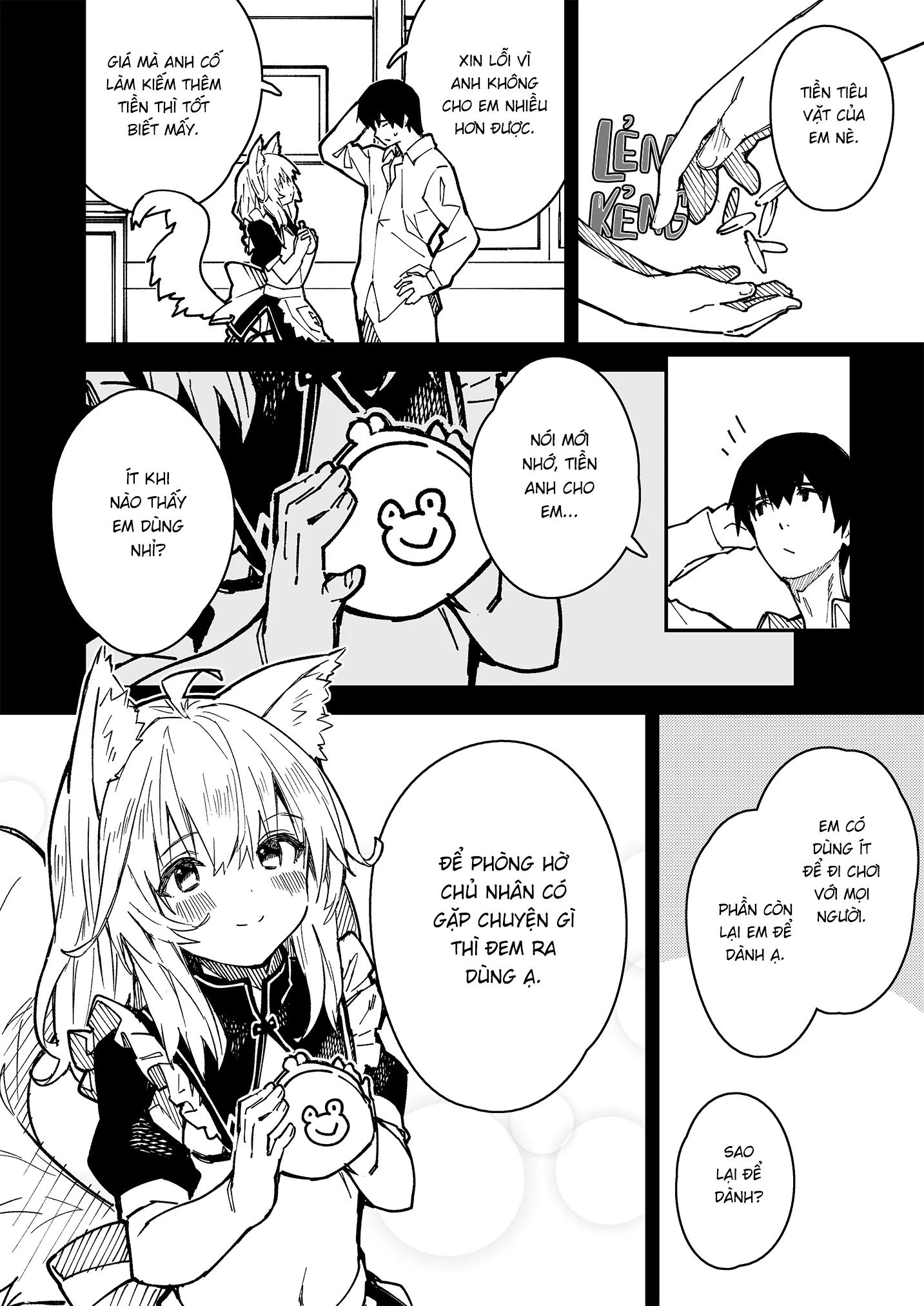 HentaiVN.net - Ảnh 4 - Sống Cùng Nàng Tai Thú [Kemomimi Maid to Ichaicha suru Hon, けもみみメイドといちゃいちゃする本] - Ngoại truyện 6
