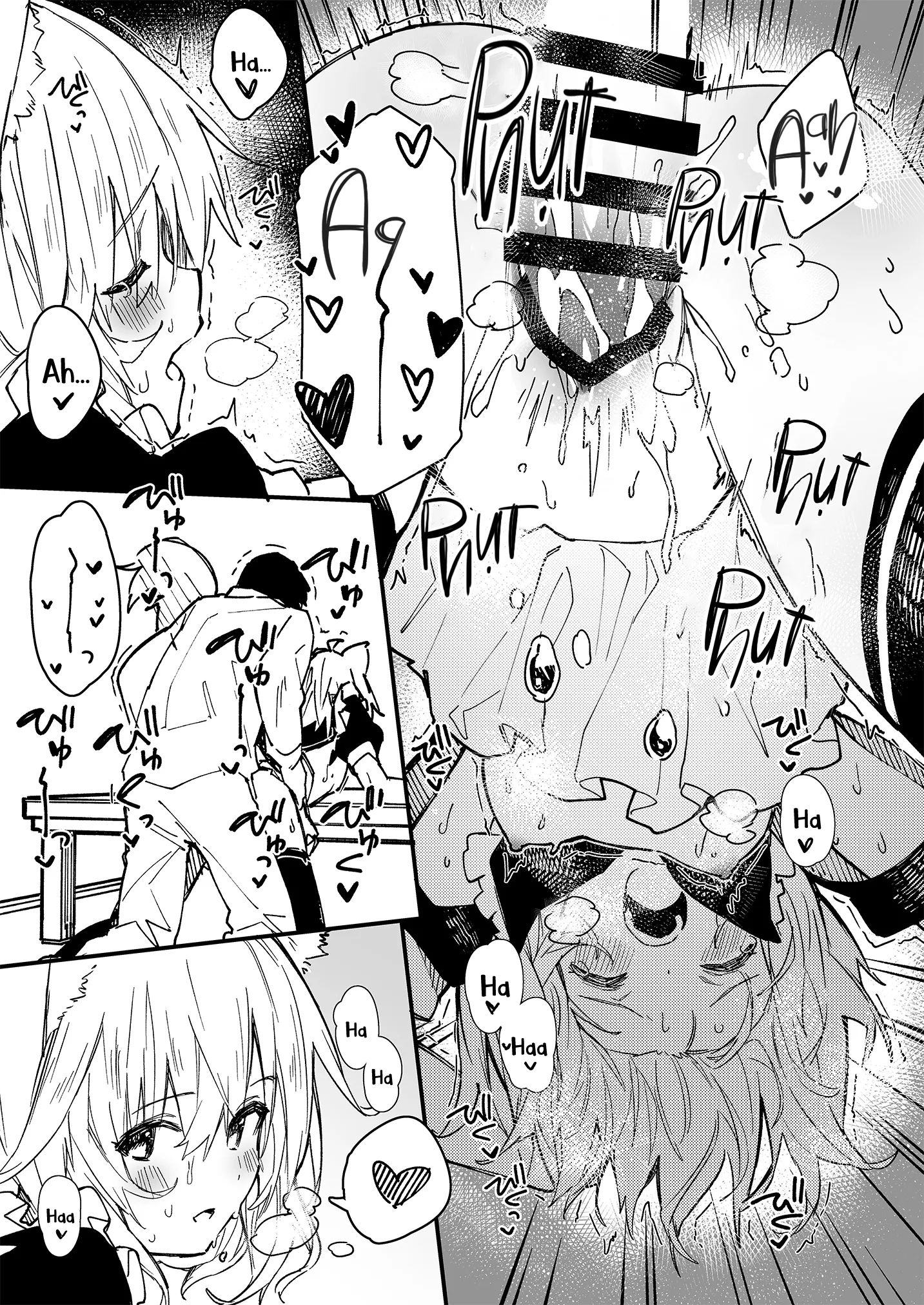 HentaiVN.net - Ảnh 9 - Sống Cùng Nàng Tai Thú [Kemomimi Maid to Ichaicha suru Hon, けもみみメイドといちゃいちゃする本] - Ngoại truyện 6