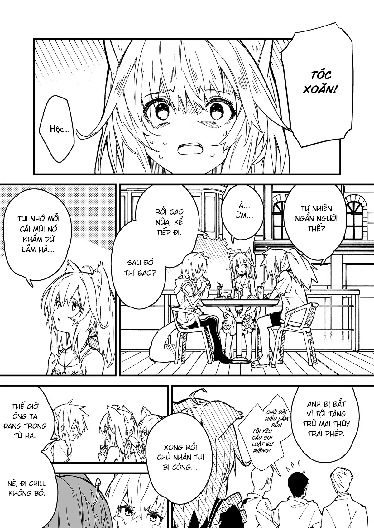 HentaiVN.net - Ảnh 6 - Sống Cùng Nàng Tai Thú [Kemomimi Maid to Ichaicha suru Hon, けもみみメイドといちゃいちゃする本] - Ngoại truyện 9