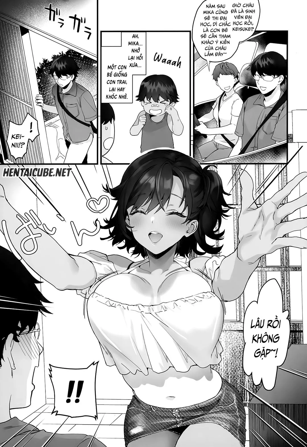 HentaiVN.net - Ảnh 3 - Anh biết em không còn nhỏ nữa mà? [Mou Kodomo ja nain da yo?; I'm Not a Kid Anymore, You Know?] - Oneshot