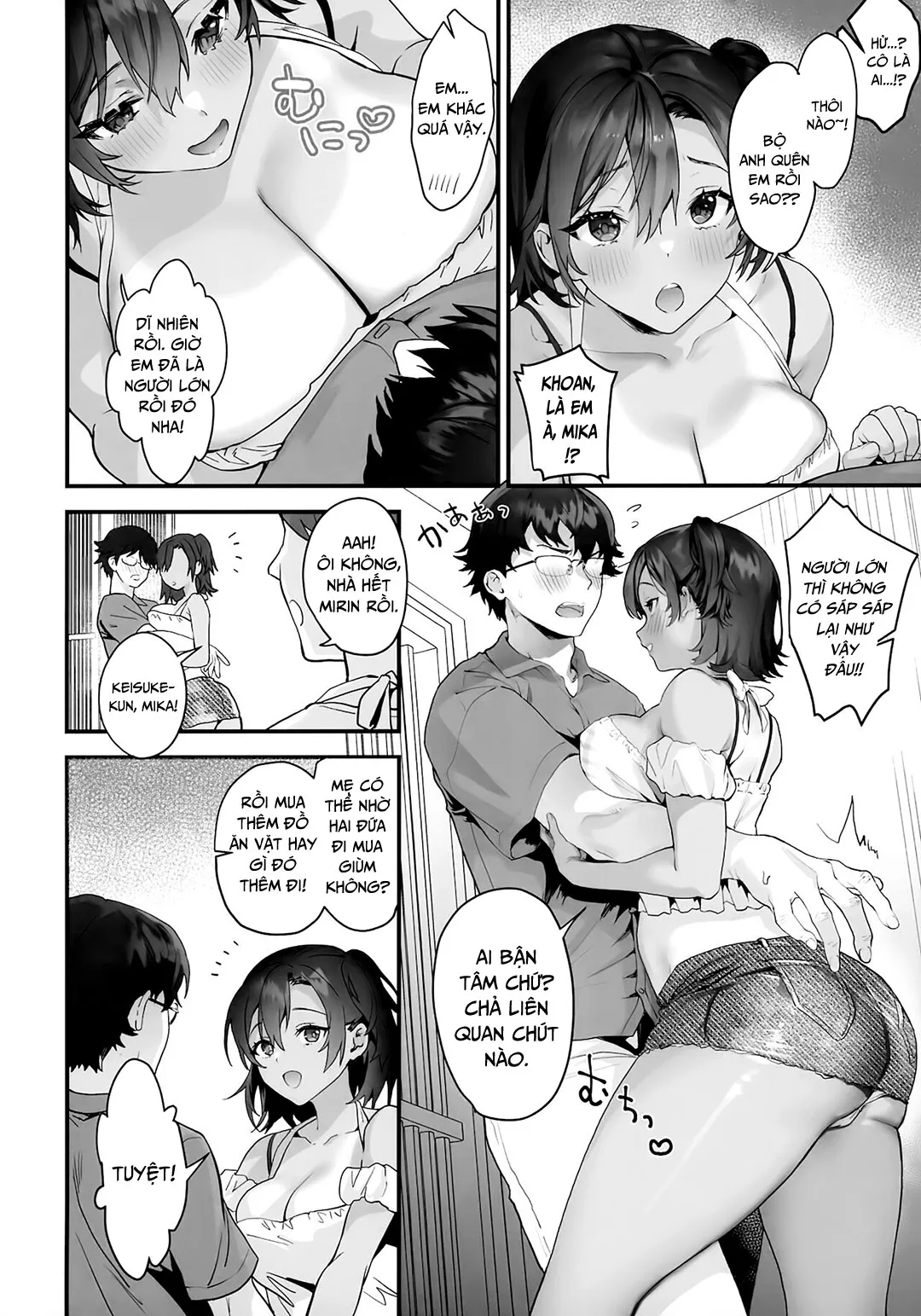 HentaiVN.net - Ảnh 4 - Anh biết em không còn nhỏ nữa mà? [Mou Kodomo ja nain da yo?; I'm Not a Kid Anymore, You Know?] - Oneshot