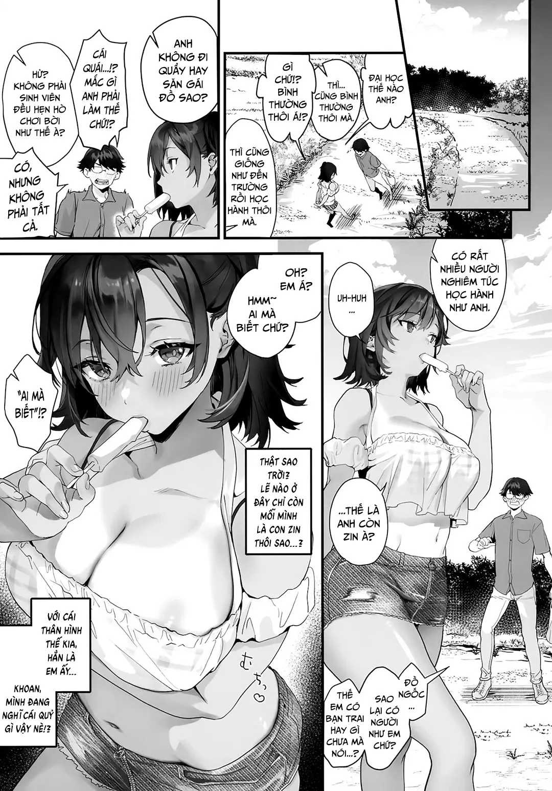 HentaiVN.net - Ảnh 5 - Anh biết em không còn nhỏ nữa mà? [Mou Kodomo ja nain da yo?; I'm Not a Kid Anymore, You Know?] - Oneshot